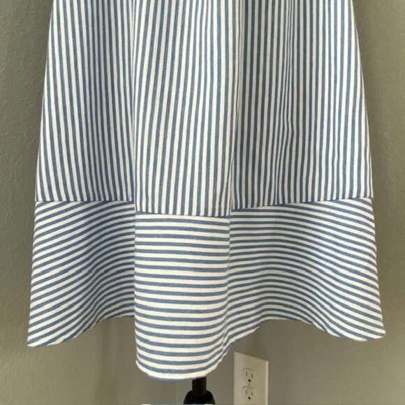NWT English Factory Amelia Blue Stripe Tie Mini Dress Small - Picture 10 of 14